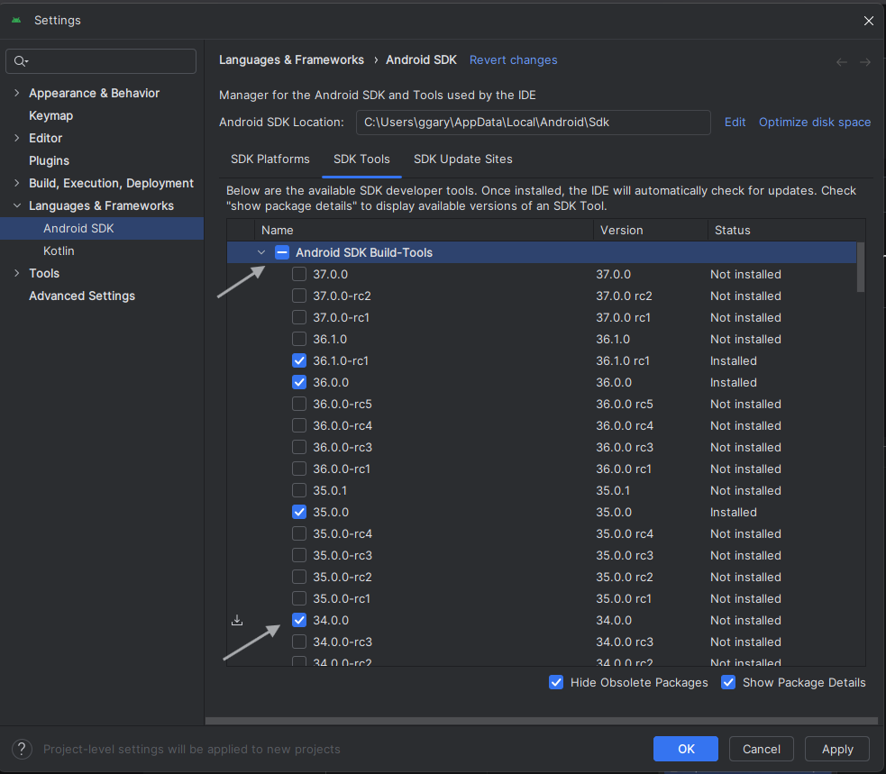 Android SDK Tools